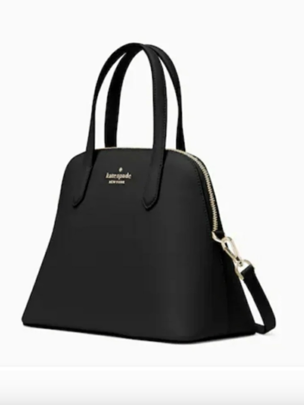 Kate Spade ♠️ Medium Dome Satchel - Black - Picture 14 of 14